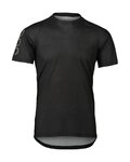 POC dres kratkih rukava - MTB PURE TEE - crna