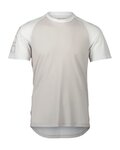 POC dres kratkih rukava - MTB PURE TEE - siva/bijela