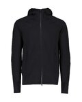 POC dukserica - MERINO ZIP HOOD - crna