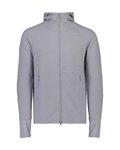 POC dukserica - MERINO ZIP HOOD - siva