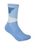 POC čarape klasične - ESSENTIAL PRINT - svjetloplava