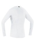 GORE majica dugih rukava - BASE LAYER - bijela