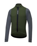 GORE dres dugih rukava zimski - SPINSHIFT THERMO - zelena/siva