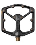 CRANKBROTHERS pedali - STAMP 11 LARGE - crna/zlatna