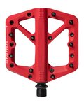 CRANKBROTHERS pedali - STAMP 1 SMALL - crvena
