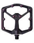CRANKBROTHERS pedali - STAMP 7 Large - crna/ružičasta