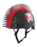 BELL kaciga - SKULL HAWK - crna/crvena