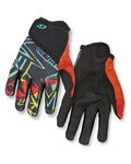 GIRO rukavice s dugim prstima - DND JR II - crna/narančasta