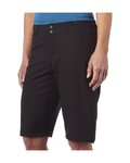 GIRO kratke hlače bez tregera - ARC SHORT W PLUS LINER - crna