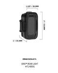 BLACKBURN svjetlo - GRID REAR - crna
