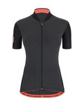 SANTINI dres kratkih rukava - COLORE - siva/crna