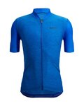 SANTINI dres kratkih rukava - COLORE PURO - plava