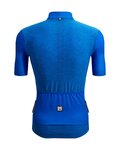 SANTINI dres kratkih rukava - COLORE PURO - plava