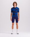 SANTINI dres kratkih rukava - FURIA SMART - plava