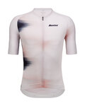 SANTINI dres kratkih rukava - OMBRA - bijela
