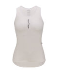 SANTINI majica bez rukava - DELTA - bijela