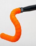 BIKERIBBON traka za upravljač - CORK GEL - narančasta