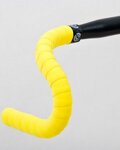 BIKERIBBON traka za upravljač - CORK GEL - žuta