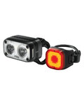 KNOG set svjetala - BLINDER ROAD 400 & MINI REAR - crna