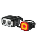 KNOG set svjetala - BLINDER ROAD 600 & MINI REAR - crna