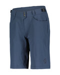 SCOTT kratke hlače bez tregera - TRAIL FLOW W/PAD - plava