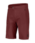 SCOTT kratke hlače bez tregera - EXPLORAIR LIGHT - crvena