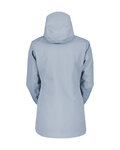 SCOTT vodootporna jakna - TECH COAT 3L W - svjetloplava