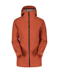 SCOTT vodootporna jakna - TECH COAT 3L W - crvena