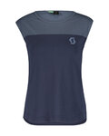 SCOTT majica kratkih rukava - TRAIL FLOW W - plava
