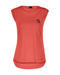 SCOTT majica kratkih rukava - TRAIL FLOW W - crvena