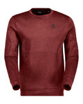 SCOTT dukserica - TECH CREWNECK - crvena