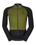 SCOTT jakna otporna na vjetar - RC PRO WARM HYBRID GTX WS - zelena/crna