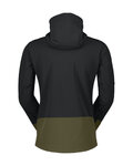 SCOTT jakna otporna na vjetar - EXPLORAIR SOFTSHELL SL - crna/zelena