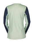 SCOTT dres dugih rukava ljetni - TRAIL VERTIC LS W - zelena/plava