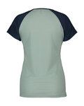 SCOTT majica kratkih rukava - DEFINED MERINO SS W - plava/zelena