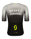 SCOTT dres kratkih rukava - SRAM RACE - crna/bijela