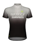 SCOTT dres kratkih rukava - SCOTT-SRAM PRO - crna/bijela