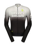 SCOTT dres dugih rukava ljetni - SCOTT-SRAM PRO - crna/bijela