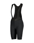 SCOTT kratke hlače s tregerima - SCO BIB SHORTS ENDURANCE +++ W - crna