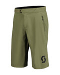 SCOTT kratke hlače bez tregera - TRAIL VERTIC W/PAD - zelena