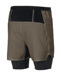 SCOTT kratke hlače bez tregera - HYBRID ENDURANCE TECH - siva/crna