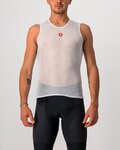 CASTELLI majica bez rukava - PRO ISSUE - bijela