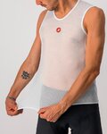 CASTELLI majica bez rukava - PRO ISSUE - bijela