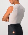 CASTELLI majica bez rukava - PRO ISSUE - bijela