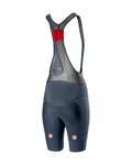 CASTELLI kratke hlače s tregerima - FREE AERO 4 W - plava