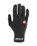 CASTELLI rukavice s dugim prstima - PERFETTO LIGHT - crna