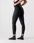 CASTELLI duge hlače s tregerima - TUTTO NANO W - crna