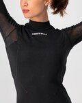 CASTELLI majica dugih rukava - FLANDERS 2 W WARM - crna
