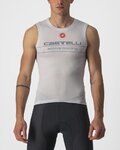 CASTELLI majica bez rukava - ACTIVE COOLING - siva