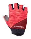 CASTELLI rukavice s kratkim prstima - ROUBAIX GEL 2W - ružičasta